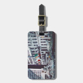 Étiquette À Bagage Chargé avec l'imagerie personnelle (Devant Vertical)