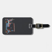 Étiquette À Bagage Chariot de golf mignon (Devant horizontal)