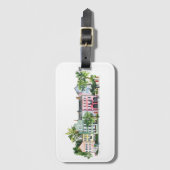 Étiquette À Bagage Charleston South Carolina (Devant Vertical)