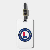 Étiquette À Bagage Charlotte Caroline du Nord (Devant Vertical)