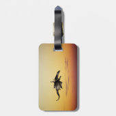 Étiquette À Bagage Chasse au trésor (Dos Vertical)