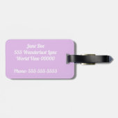 Étiquette À Bagage Chasse de l'étiquette de bagage de rêves (Dos horizontal)