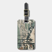 Étiquette À Bagage Chasseurs dans la neige - janvier 1565 (Devant Vertical)