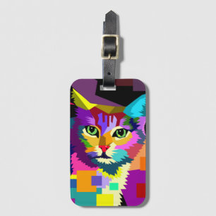 Étiquette À Bagage chat 656