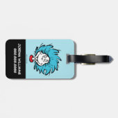 Étiquette À Bagage Chat dans la chose Casquette une chose deux - Chos (Dos horizontal)