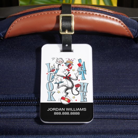 Étiquette À Bagage Chat dans le Casquette | Regarde-moi (Insitu Rectoal 2)