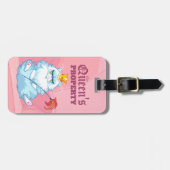 Étiquette À Bagage Chat de la reine perse (Devant horizontal)