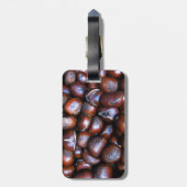 Étiquette À Bagage Châtaignes (Dos Vertical)