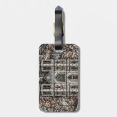 Étiquette À Bagage Château (Dos Vertical)