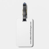 Étiquette À Bagage Château de Bannerman (Dos Vertical)