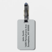 Étiquette À Bagage Château d'écossais d'Eilean Donan (Dos Vertical)