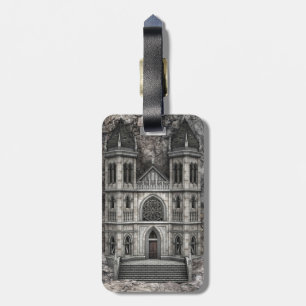 Étiquette À Bagage Château magique