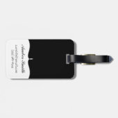 Étiquette À Bagage Chaton britannique de Shorthair (Dos horizontal)