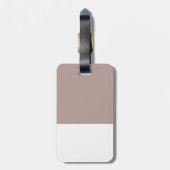 Étiquette À Bagage Chaton somnolent (Dos Vertical)