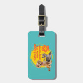 Étiquette À Bagage Chats & Chiens Font De La Vie Paw-some ! (Devant Vertical)