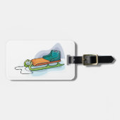 Étiquette À Bagage Chaudron (Devant horizontal)