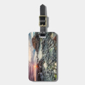 Étiquette À Bagage Chaussure de géant Irlande stylisée (Devant Vertical)