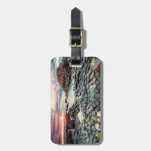 Étiquette À Bagage Chaussure de géant Irlande stylisée (Devant Vertical)