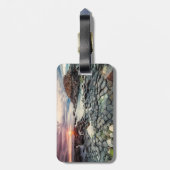 Étiquette À Bagage Chaussure de géant Irlande stylisée (Dos Vertical)