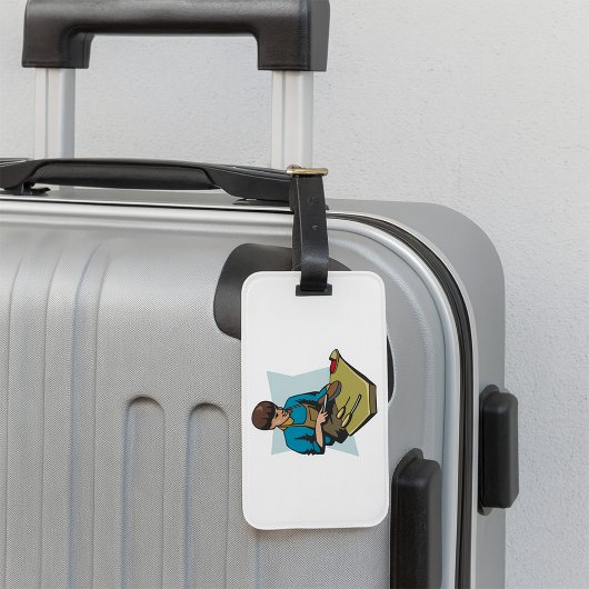 Étiquette À Bagage Chaussure de réparation Cobbler Vintage Shoemaker