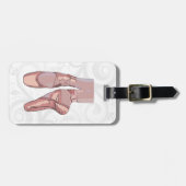 Étiquette À Bagage Chaussures de ballets (Devant horizontal)