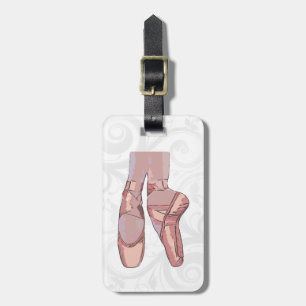 Étiquette À Bagage Chaussures de ballets