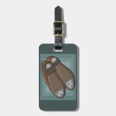 Étiquette À Bagage Chaussures Tap (Devant Vertical)