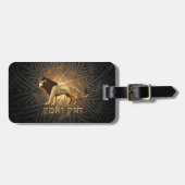 Étiquette À Bagage Chazak Ve'ematz (Devant horizontal)