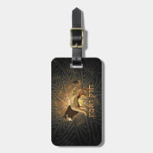 Étiquette À Bagage Chazak Ve'ematz (Devant Vertical)