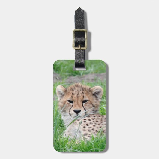 Étiquette À Bagage Cheetah20150904 (Devant Vertical)