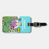 Étiquette À Bagage Chef Gardener avec nom (Devant horizontal)