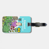 Étiquette À Bagage Chef Gardener avec nom (Dos horizontal)