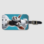 Étiquette À Bagage Chef Goat (Devant Horizontal)