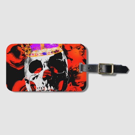 Étiquette À Bagage Chef King. (Devant Horizontal)