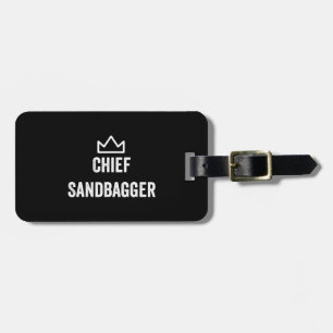 Étiquette À Bagage Chef Sandbagger Golf mème Bjj Chess Sandbag