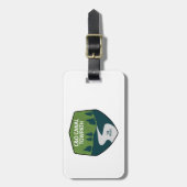 Étiquette À Bagage Chemin d'accès du canal C&O (Devant Vertical)