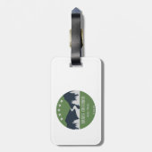 Étiquette À Bagage Chemin de fer Bruce Freeman (Dos Vertical)