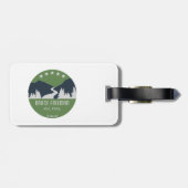 Étiquette À Bagage Chemin de fer Bruce Freeman (Dos horizontal)