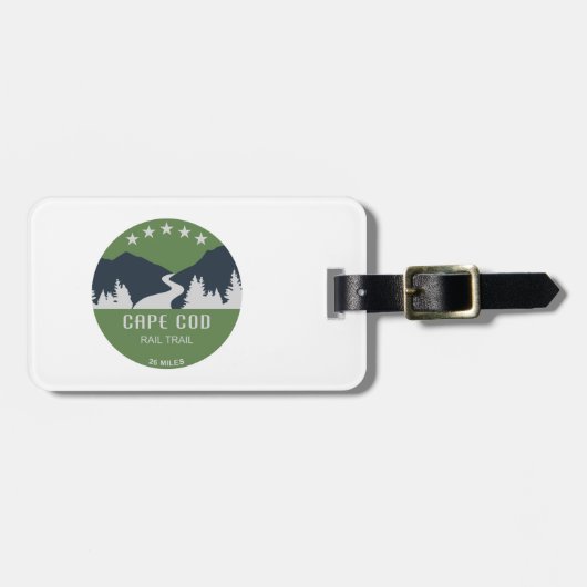 Étiquette À Bagage Chemin de fer Cape Cod (Devant horizontal)