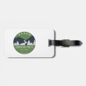 Étiquette À Bagage Chemin de fer de la vallée de Cumberland (Dos horizontal)