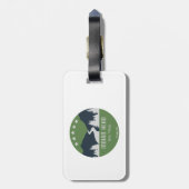 Étiquette À Bagage Chemin de fer Indian Head (Dos Vertical)