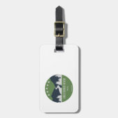 Étiquette À Bagage Chemin de la rivière Greenbrier (Devant Vertical)
