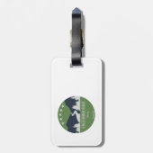 Étiquette À Bagage Chemin de la rivière Greenbrier (Dos Vertical)