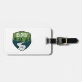 Étiquette À Bagage Chemin de la rivière Greenbrier (Devant horizontal)