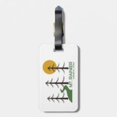 Étiquette À Bagage Chemin du parc national du Mont-Rainier (Dos Vertical)