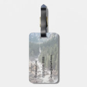 Étiquette À Bagage Chemin Vernall Fall and Mist (Dos Vertical)