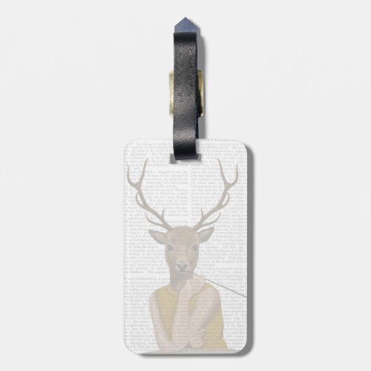 Étiquette À Bagage Chère Audrey (Dos Vertical)