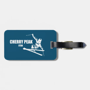 Étiquette À Bagage Cherry Peak