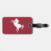 Étiquette À Bagage Cheval au galop (Dos horizontal)