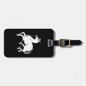 Étiquette À Bagage Cheval champion attaché (Devant horizontal)